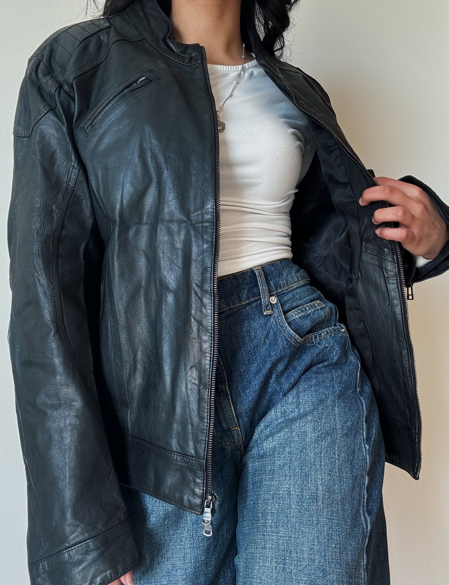 Italian Leather Jacket (genuine leather)