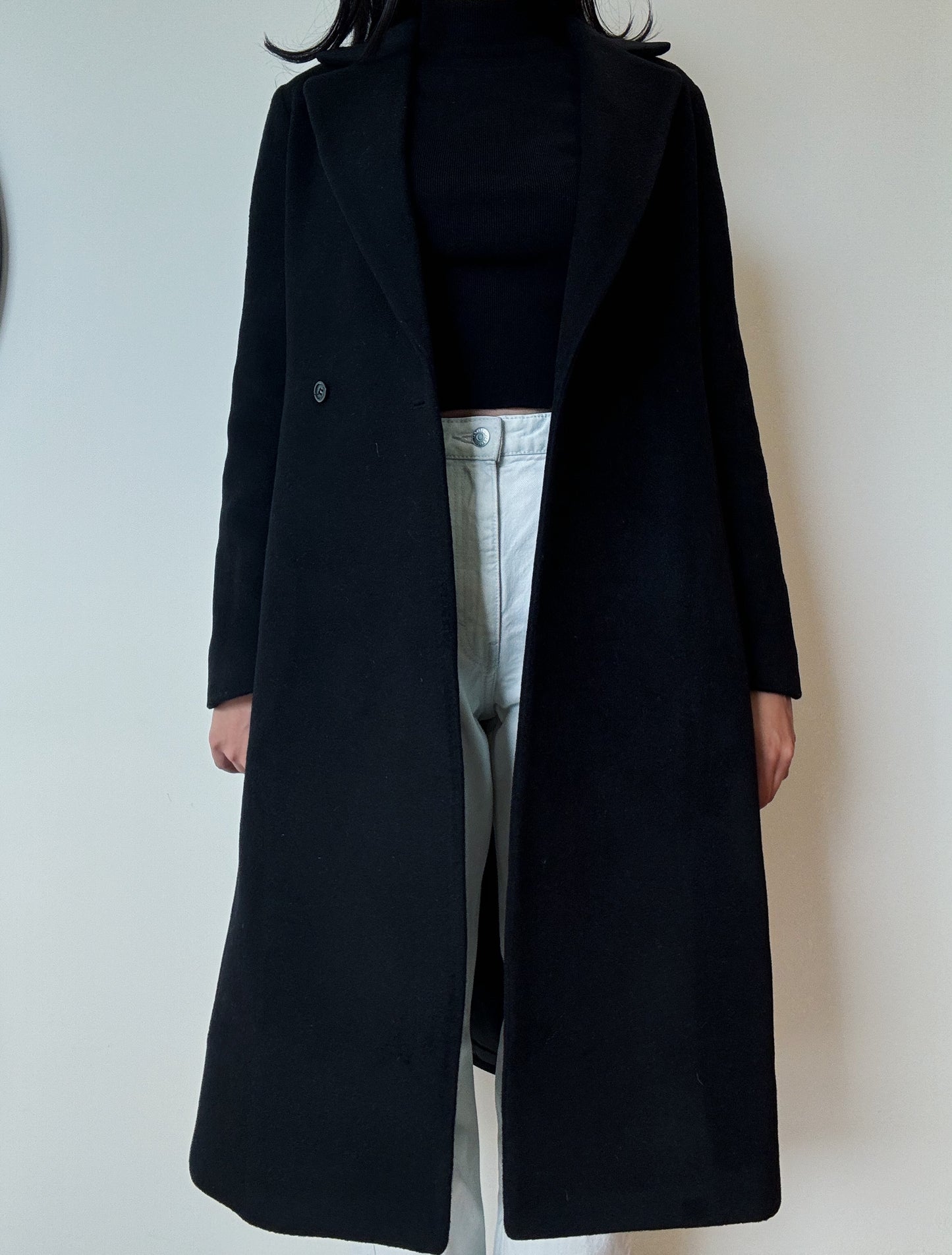 Black Classic Coat (70% Coat)