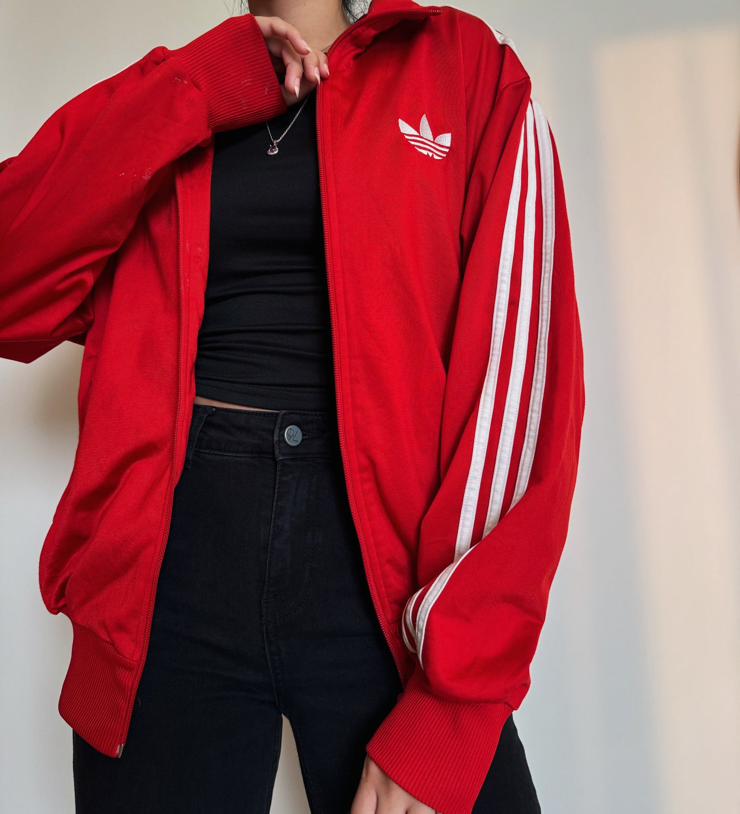 Adidas Classic Red Jacket