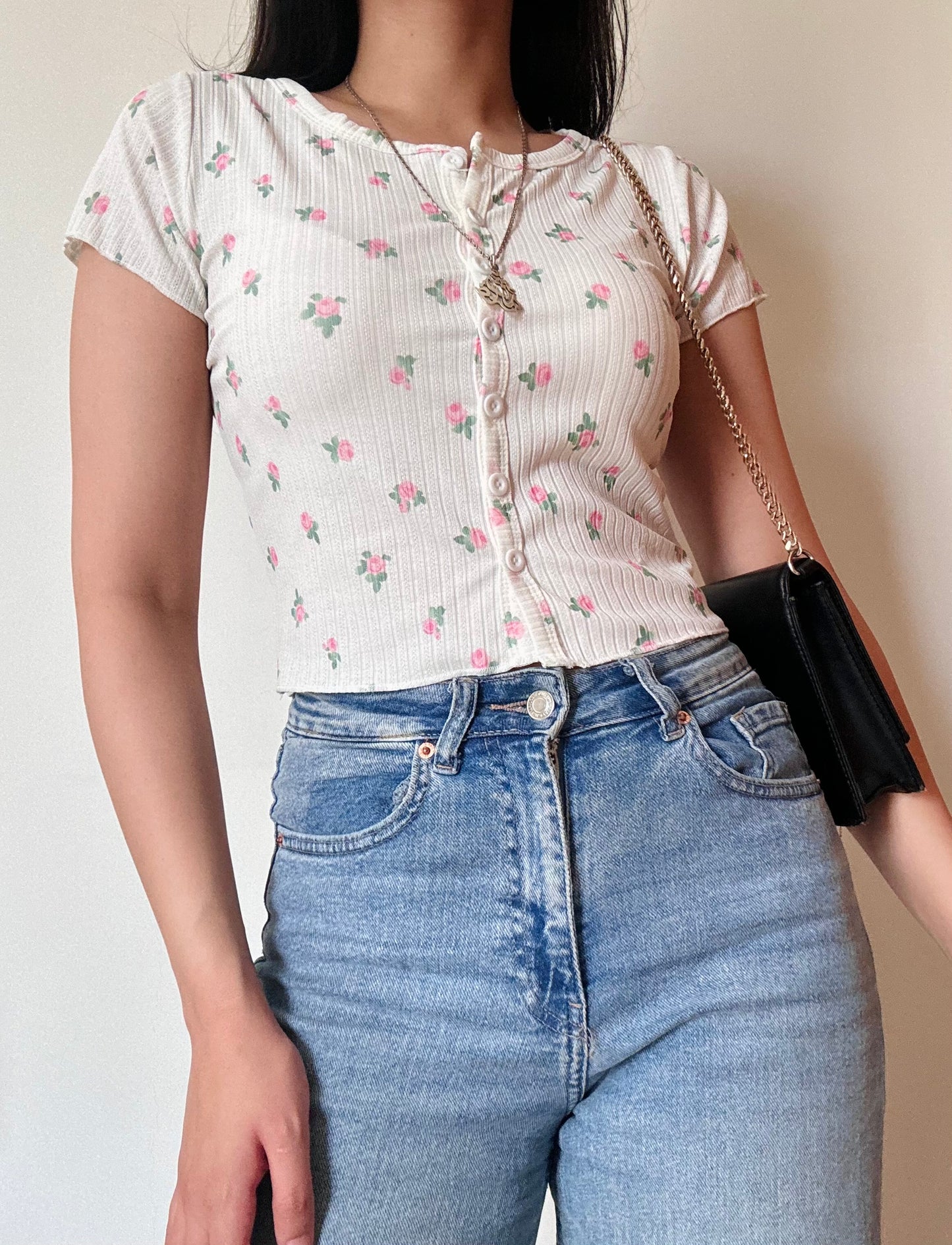 Floral Crop Top