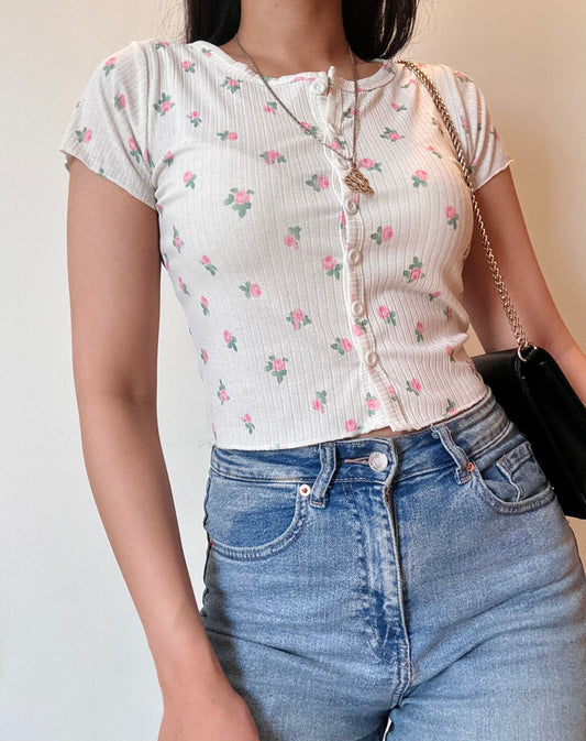 Floral Crop Top