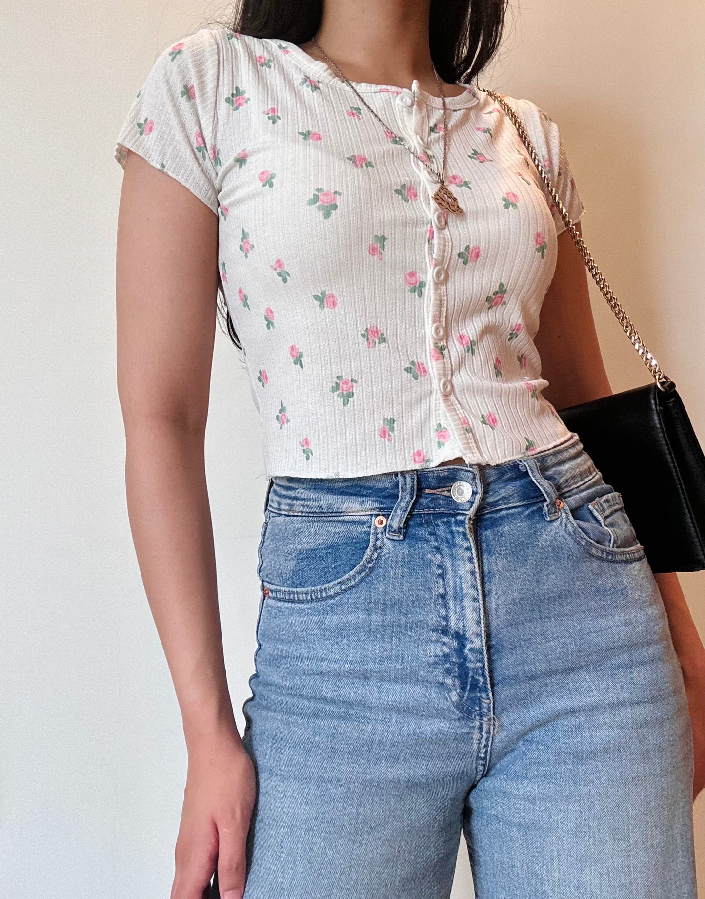 Floral Crop Top