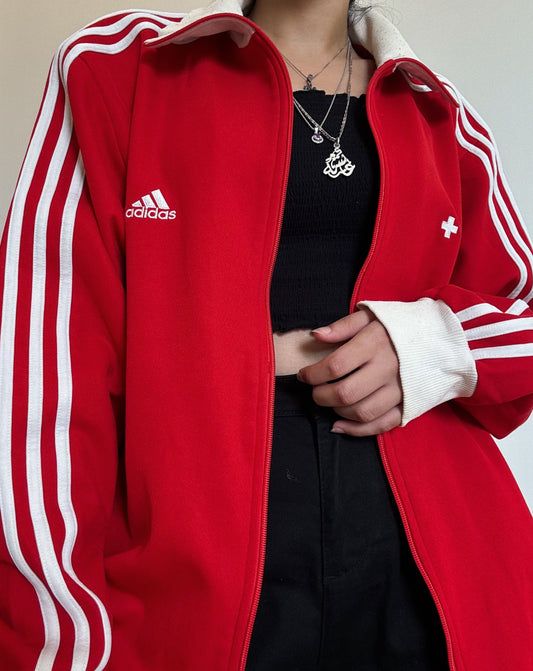 Adidas Classic Red Jacket