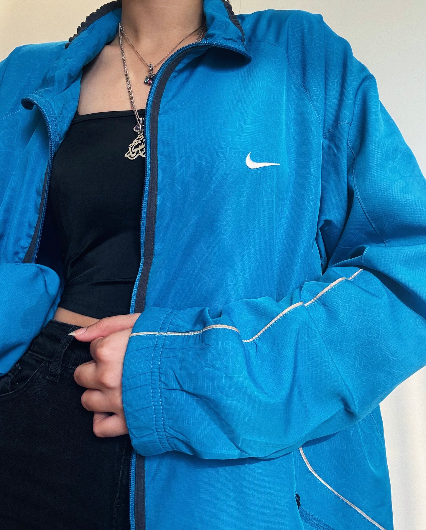 Nike Sky Blue Windbreaker