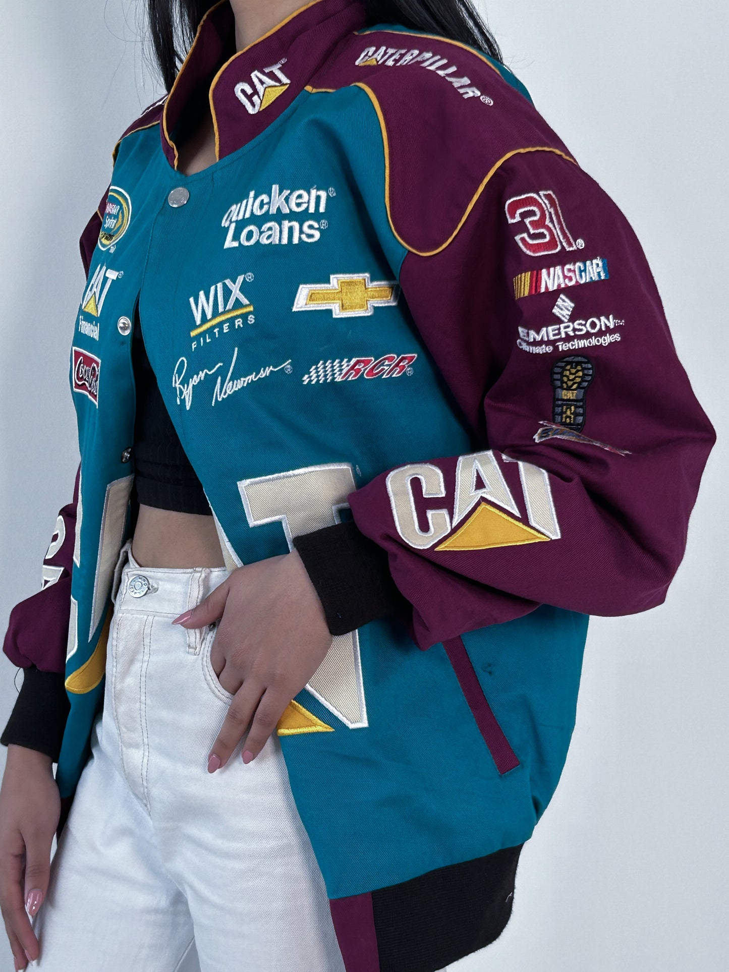 Vintage CAT Racer Jacket (BLV1)