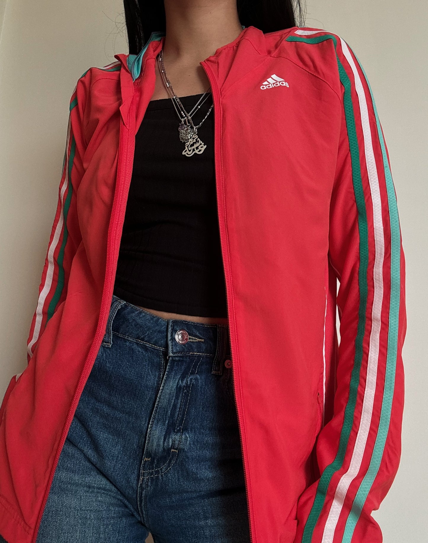 Adidas Pink Running Jacket