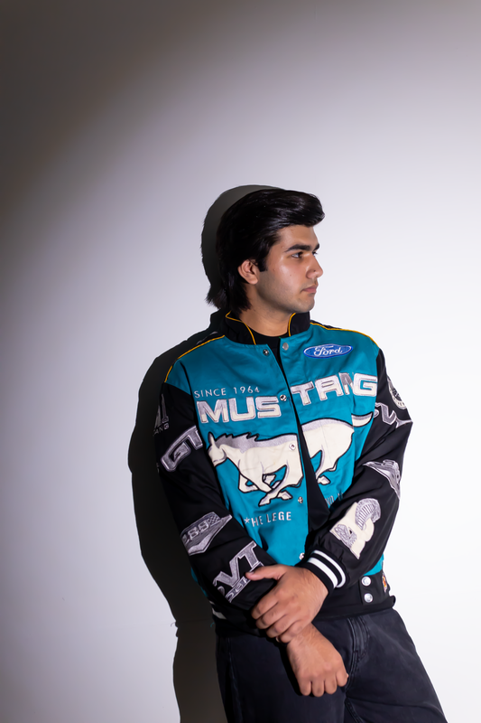 Vintage Mustang Racer Jacket (BLV1)