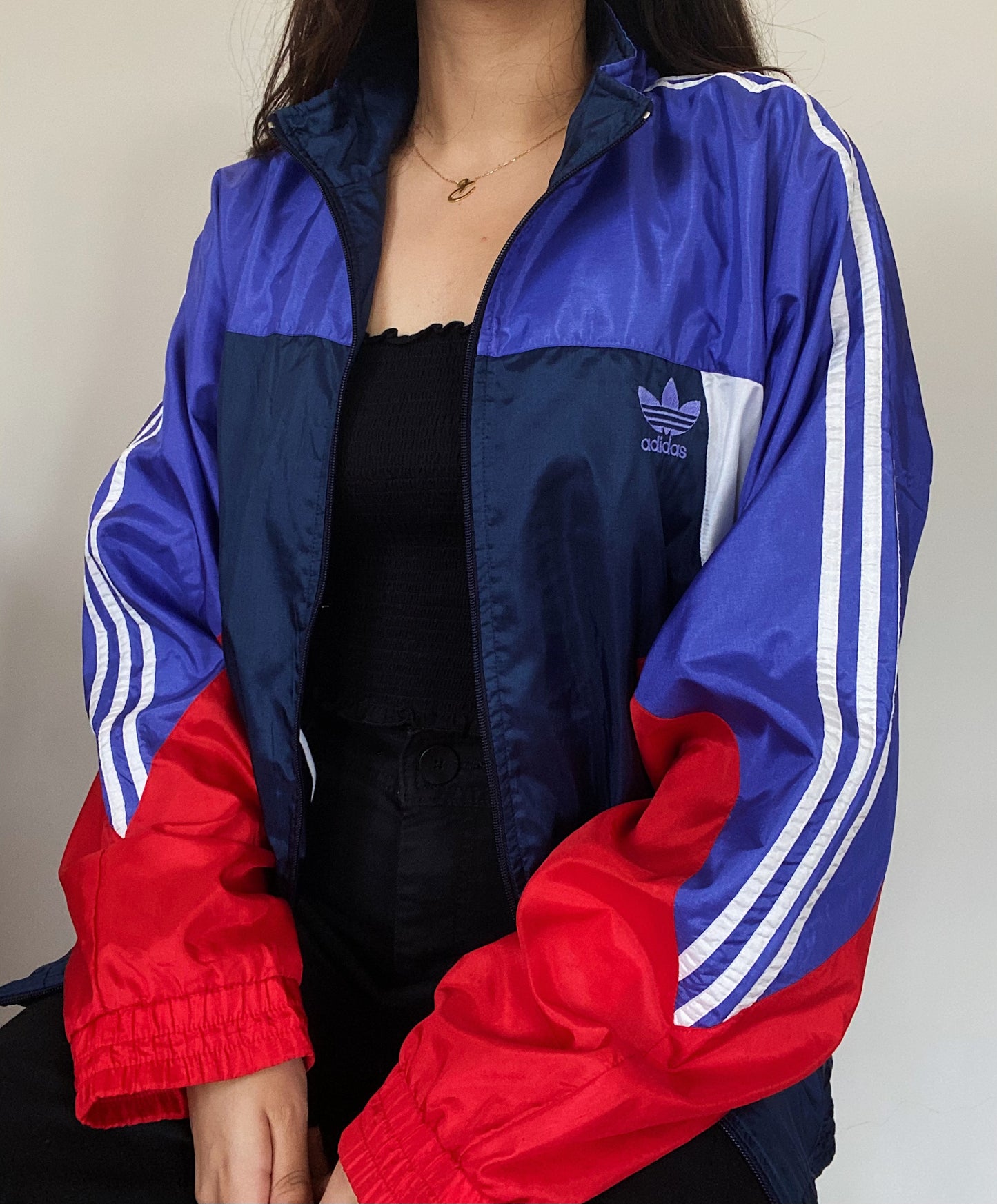 Adidas Color Block Windbreaker