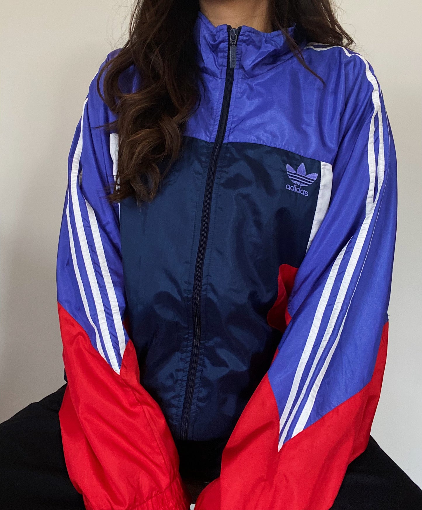 Adidas Color Block Windbreaker