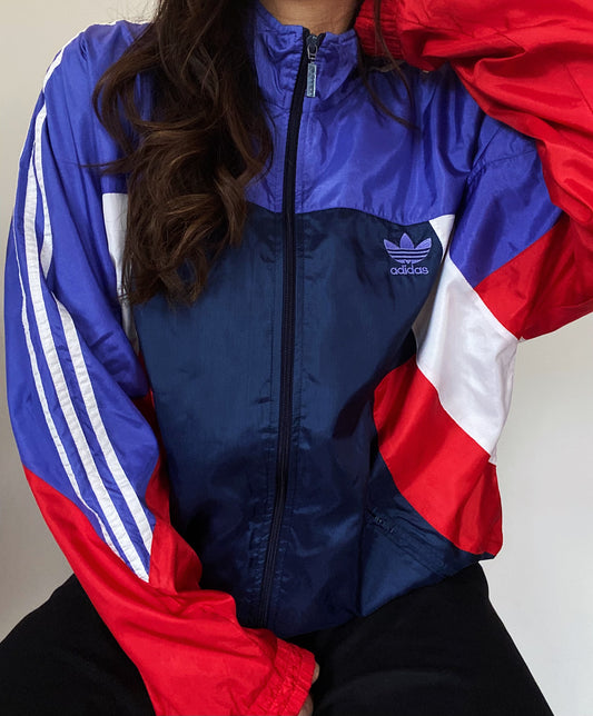 Adidas Color Block Windbreaker