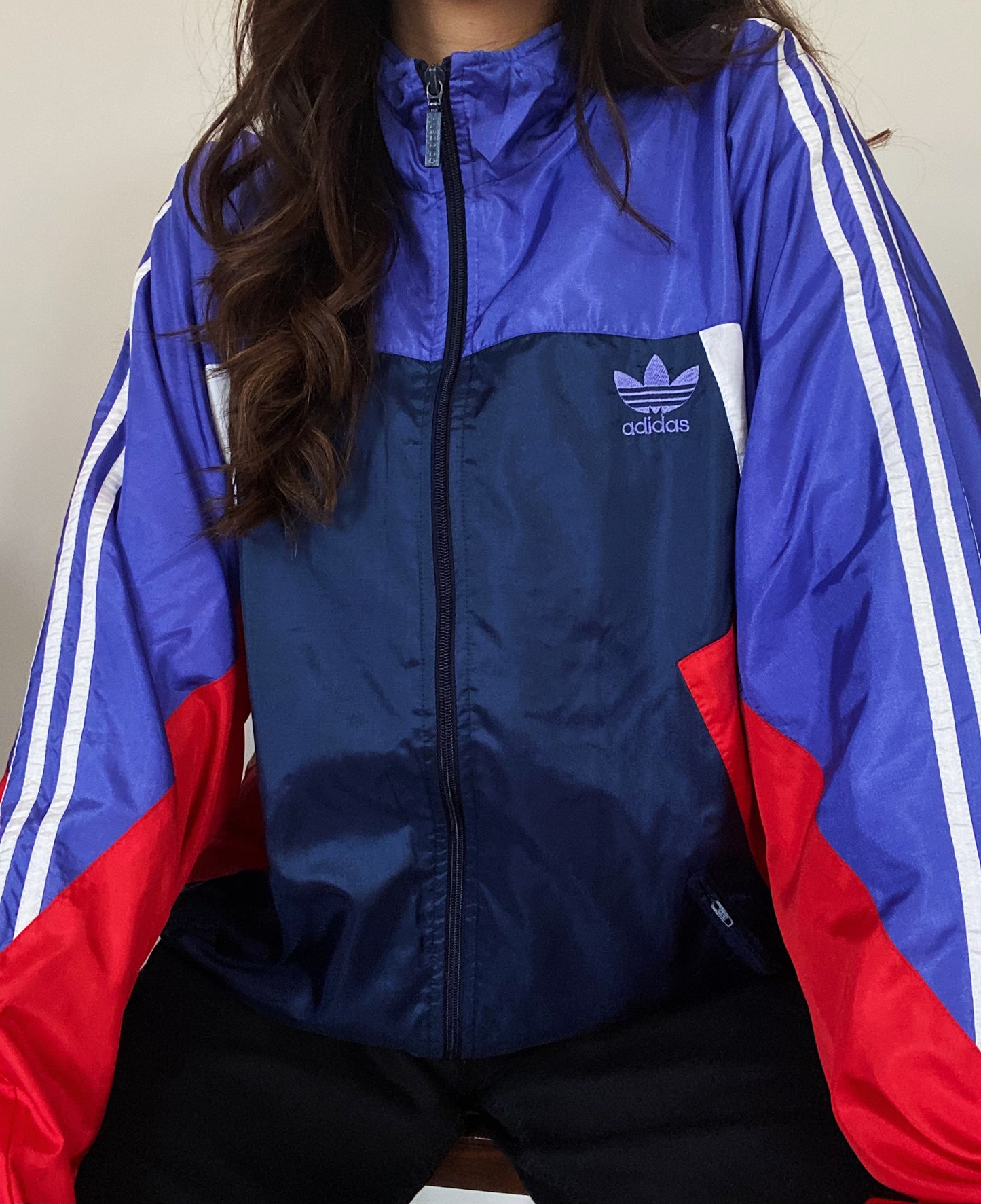 Adidas Color Block Windbreaker