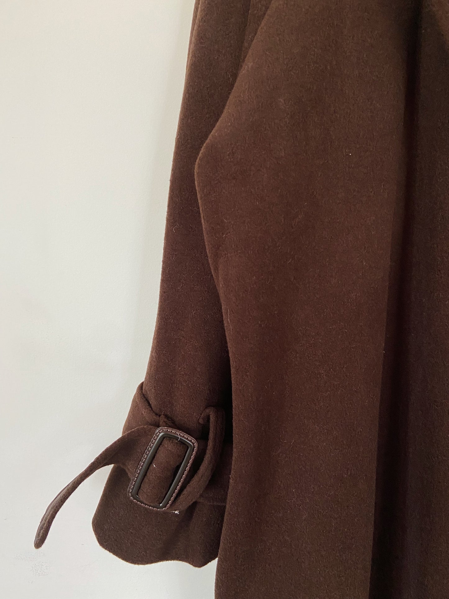 Chocolate Oversized Long Coat