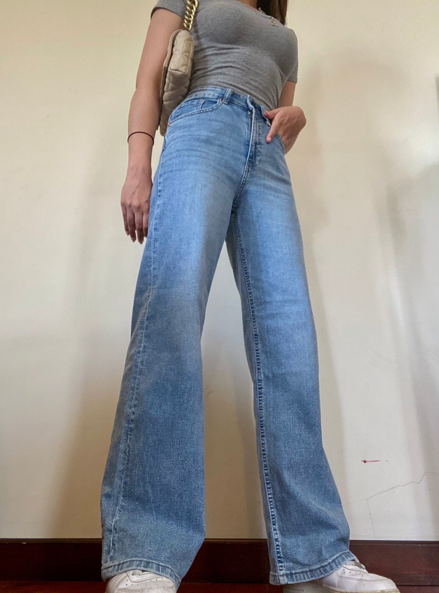 Tally Weijl Light Blue Wide Leg jeans