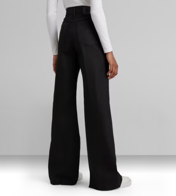 Bershka Black Wide Leg Jeans